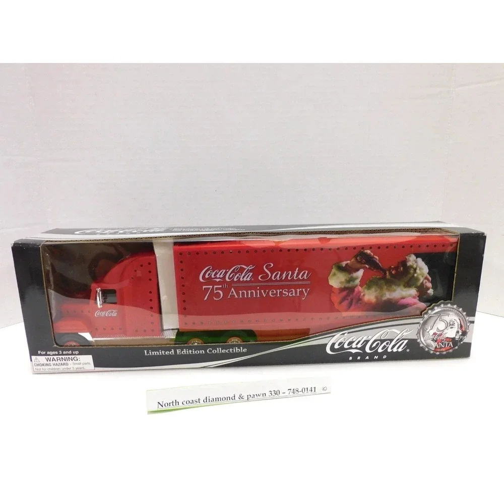 Coca-Cola Santa 75th Anniversary Limited Edition Semi Truck 2006 DW83